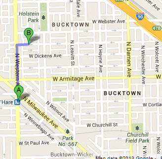 2335 W Charleston Map